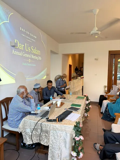 A moment from the 2026 Annual General Meeting.