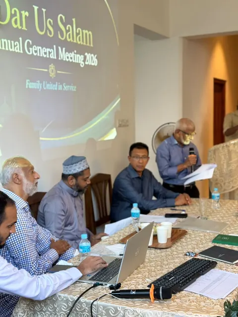 A moment from the 2026 Annual General Meeting.