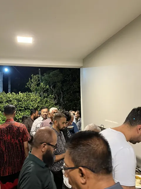 Family members gathered after the 2026 Annual General Meeting.