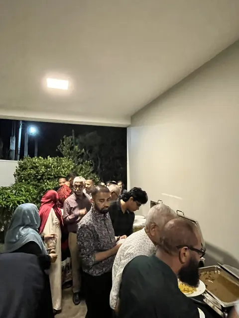 Family members gathered after the 2026 Annual General Meeting.