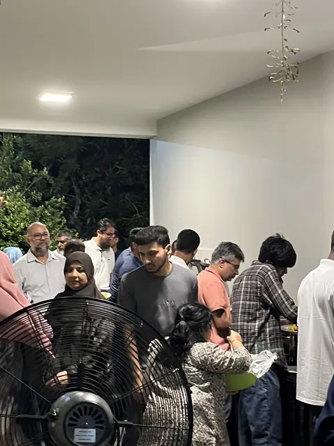 Family members gathered after the 2026 Annual General Meeting.