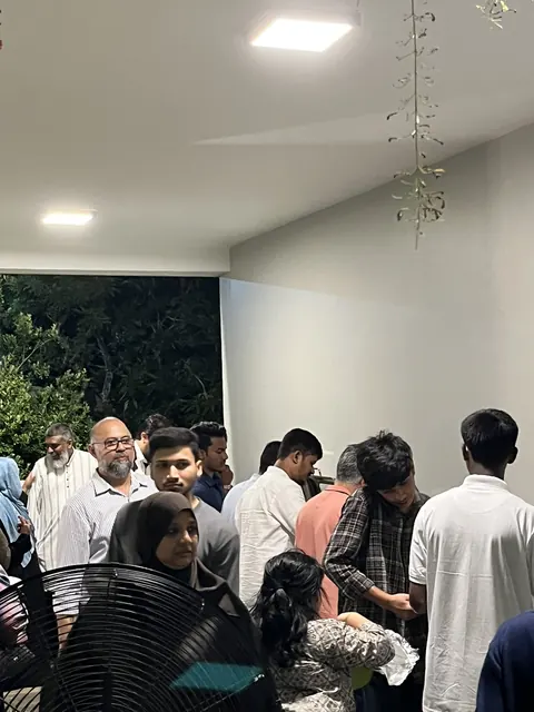 Family members gathered after the 2026 Annual General Meeting.