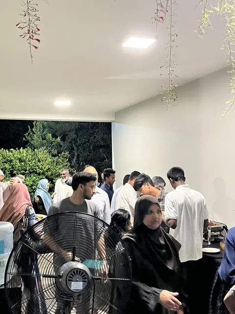Family members gathered after the 2026 Annual General Meeting.