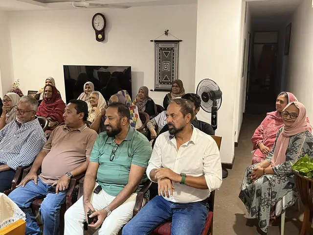 A shared discussion among Dar Us Salam family members.