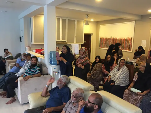 Family members together during the 2024 trip to Padukka.