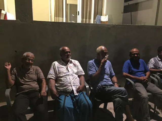 Family members together during the 2024 trip to Padukka.